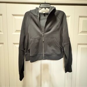 Lululemon cropped sweatshirt jacket